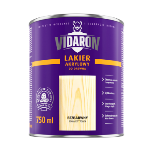 Видарон - Акриловый лак для древесины (для внутренних работ) 2,5 л